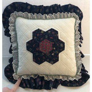 Handmade Quilted Pillow West Virginia Made